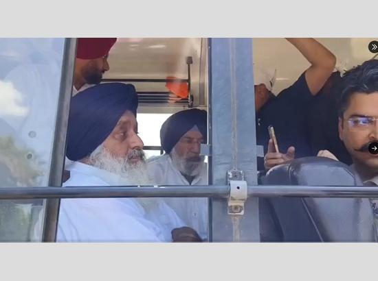 Sukhbir Badal, other leaders detained by Punjab Police; Watch Video