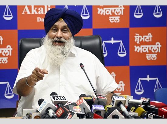 Sukhbir Badal dares CM Mann to prove foreign funding in Majithia case, calls FIR political vendetta