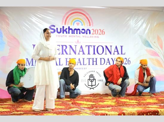 Sukhman 2026 in Chandigarh highlights lived experiences, digital addiction and mental health