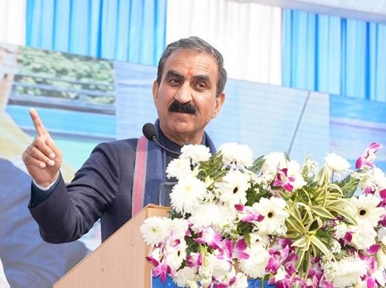 Govt striving to make Himachal Pradesh first 'Green Energy' state in country: CM Sukhu