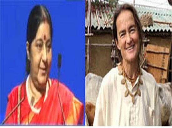 Sushma seeks report in Visa denial to Padma Sri awardee Friederike Irina