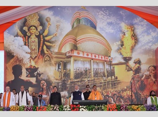 Suvendu Adhikari takes oath as first BJP Bengal CM