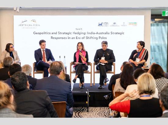MP Manish Tewari attends inaugural Australia–India Strategic dialogue in Sydney