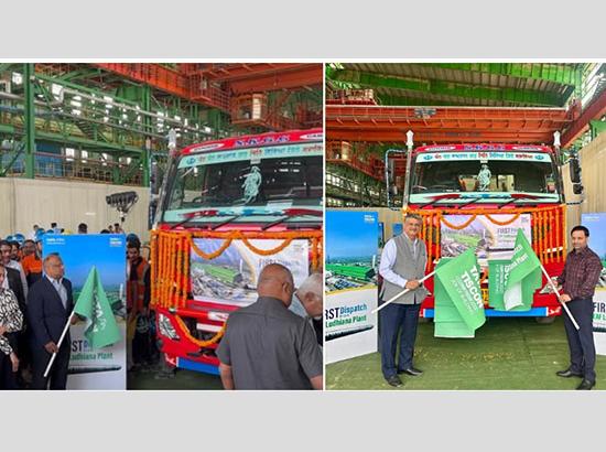Industrial Milestone: First Consignment of Rebars Flagged Off from Tata Steel’s Green Plant in Ludhiana
