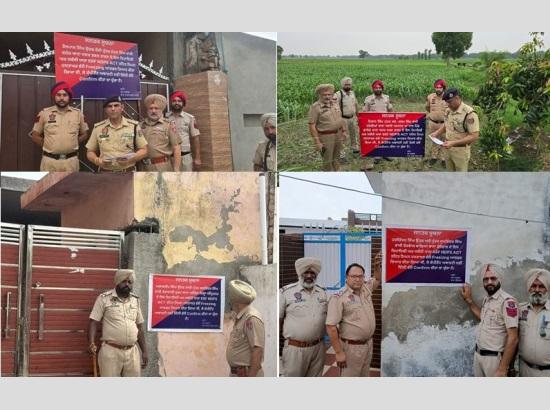 Tarn Taran Police freeze ₹9.04 Crore property of 5 drug smugglers