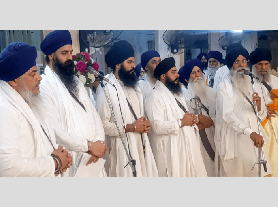 Sangat Turns Out in Large Numbers at Event Marking 320th Foundation Day of Damdami Taksal at Talwandi Sabo
