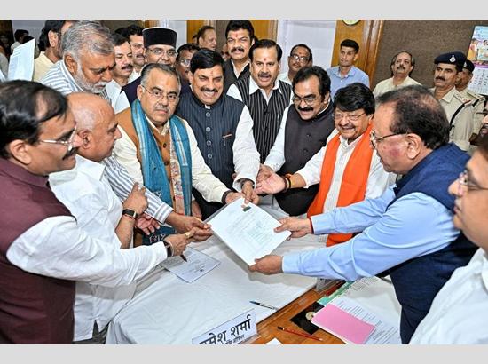 Tarun Chugh files Rajya Sabha nomination from Madhya Pradesh