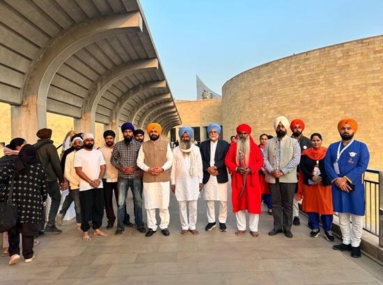 Punjab’s heritage tour draws massive devotee response in Sri Anandpur Sahib