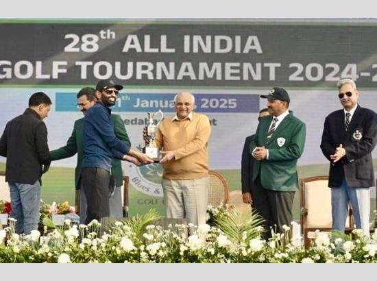 SSP Vigilance Rupinder Singh wins overall All India Police Golf Championship