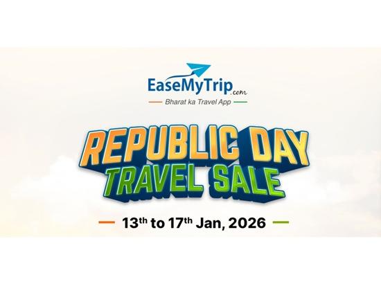 EaseMyTrip announces 'Republic Day Travel Sale', offering big savings deals across flights, hotels, buses and more