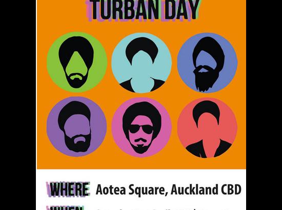'Turban Day' in Auckland on 21 April