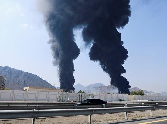 Drone strike targets UAE's Barakah nuke plant complex, triggers electrical generator fire