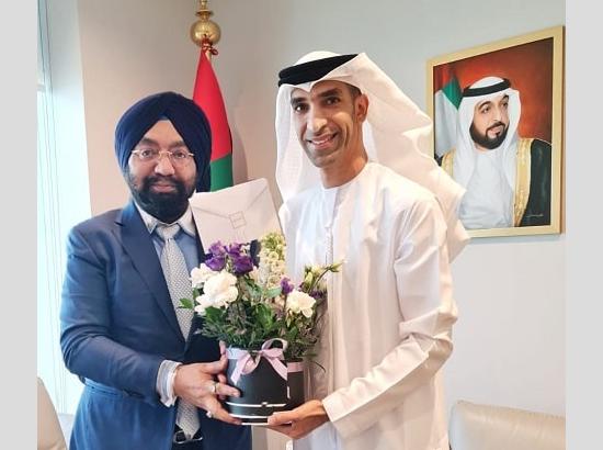 Trade between India & United Arab Emirates to take a new dimension: MP Vikramjit Singh