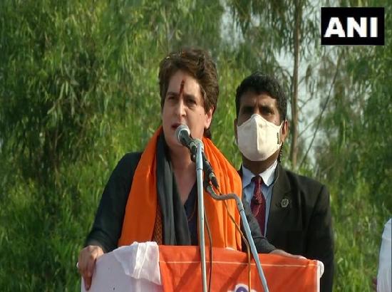 Don't step back, farm laws will be scrapped once Congress comes to power: Priyanka Gandhi