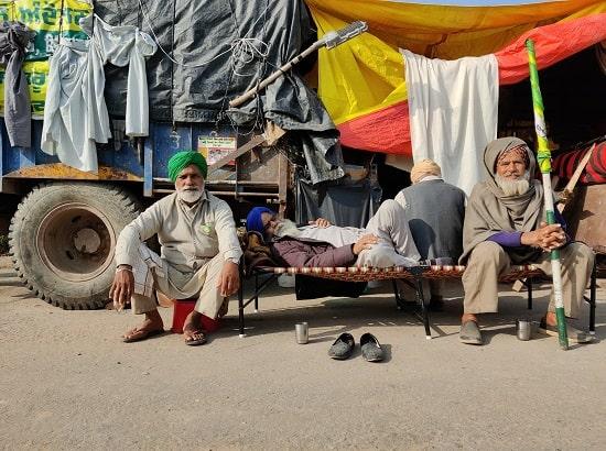 In Pictures: See how veteran farmers are leading Kisan Morcha at Delhi borders