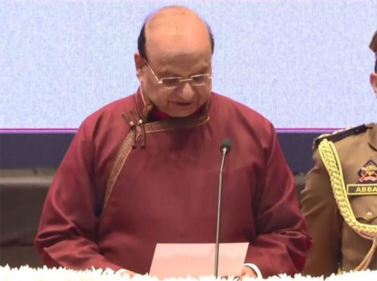 Vinai Kumar Saxena sworn in as Lieutenant Governor of Ladakh