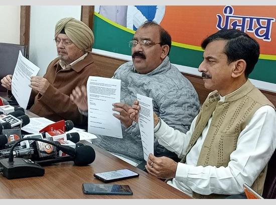BJP alleges AAP misusing Govt machinery to oppose VB–G RAM–G Act in Punjab