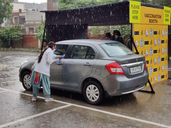 Mohali left with only 4k vaccine dose; Vaccination drive-thru also halted due to shortage