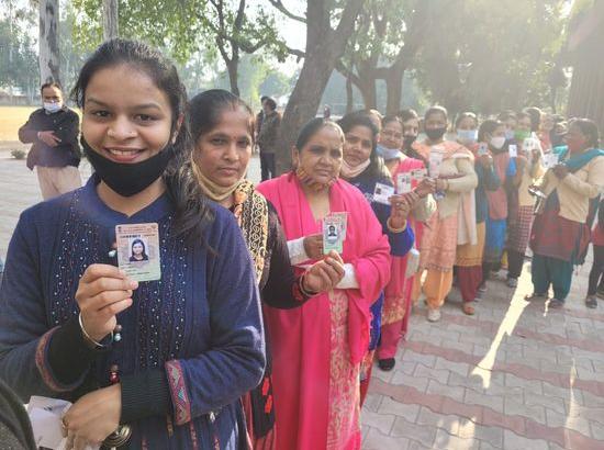 60% polling recorded in Chandigarh MC Elections (View all details)