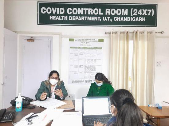 Chandigarh: 24*7 COVID Health Control Room set-up at GMSH-16 to facilitate COVID patients
