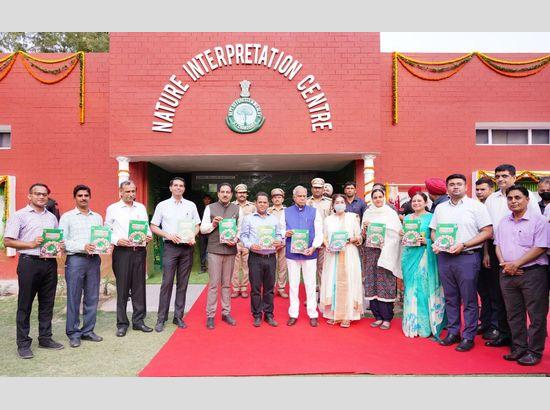 Banwarilal Purohit inaugurates Nature Interpretation Centre at Sukhna Wildlife Sanctuary