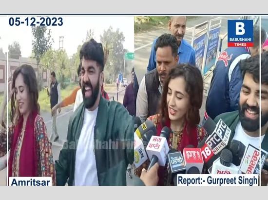 Pakistani girl crosses border to marry Indian Punjabi youth, receives warm welcome at Wagah Border (Watch video)