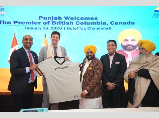 Punjab CM Bhagwant Singh Mann pitches for stronger trade ties with British Columbia