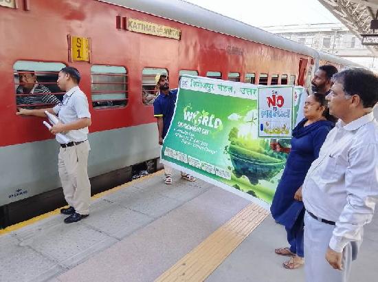 Railway observes ‘World Environment Day’ awareness across railway stations