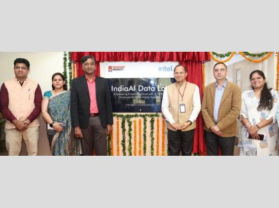 Chandigarh University Becomes India’s First Private University to Establish ‘IndiaAI Data Lab’ in Collaboration with Intel India