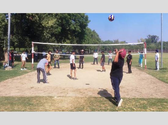 Two-Day Volleyball Tournament concludes at Shaheed Bhagat Singh State University