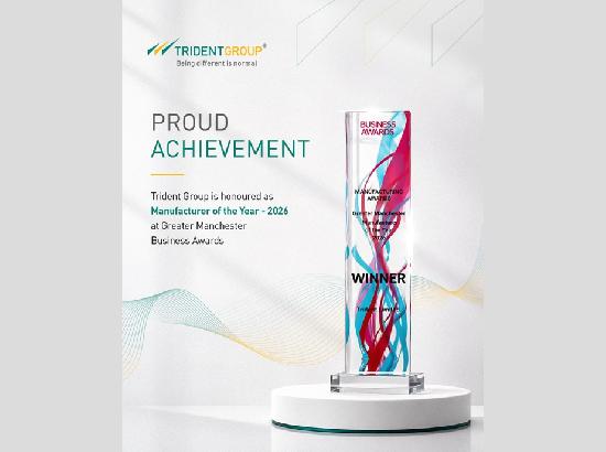 Trident Group declared ‘Manufacturer of the Year 2026’ at Greater Manchester Business Awards