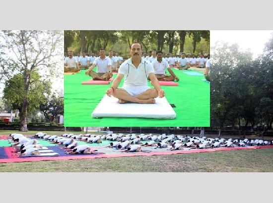 BSF organizes Inter-Unit Yoga competition in run-up to International Yoga Day