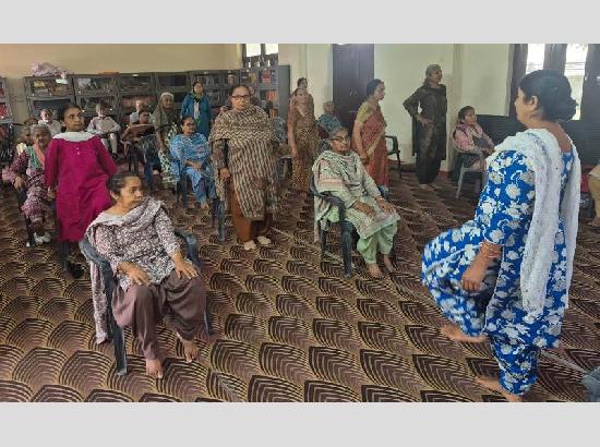 Ayurvedic Deptt conducts Yoga Camp to boost elderly wellness