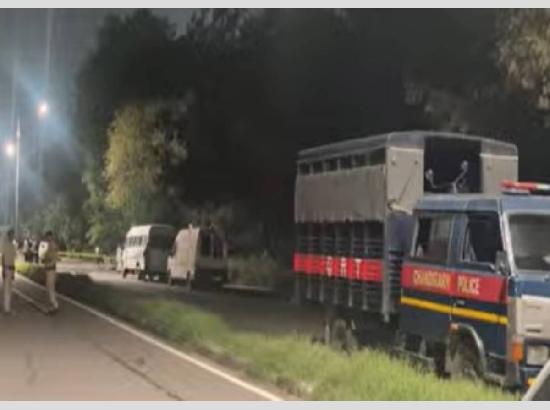 Big Breaking- IED Found in Forested Area Near Chandigarh Sector-43 Bus Stand; Police Detain Suspects

