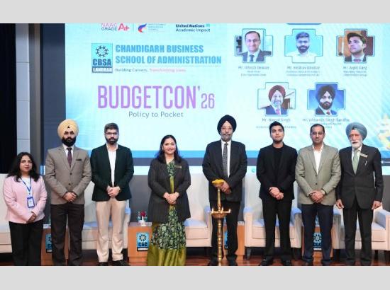 CBSA-CGC Landran organizes Budgetcon’26 strengthening academia-industry interface