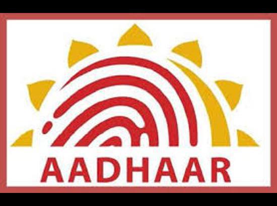 A new logo for Aadhar by cartoonist P. Mohamad in 'Vijay Karnataka' :  r/india