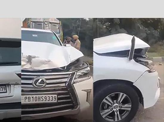  SUV of Rajinder Gupta’s Son Abhishek Gupta Met with an Accident Near Rajpura  