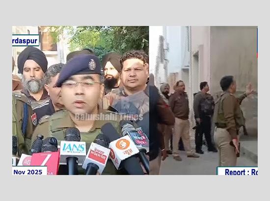 Calm, Courage, Precision: SSP Aditya Receives Top Honour from DGP Punjab ( Watch Video of the Spot ) 