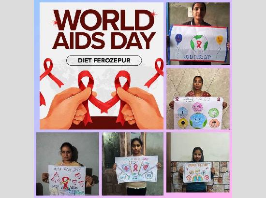 World AIDS Day observed at DIET with awareness activities 

