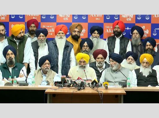 SAD Working Committee defers decision on Sukhbir Badal's resignation; Watch Video 