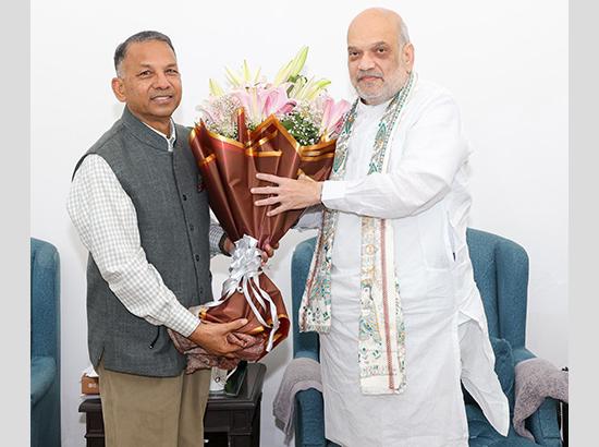 Breaking: MP Rajinder Gupta Meets Amit Shah, Discusses Punjab’s Development Priorities and Future Prospects