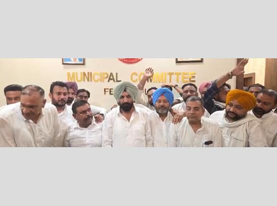 Congress sweeps Ferozepur Municipal Council top posts, Ashok Sachdeva becomes President