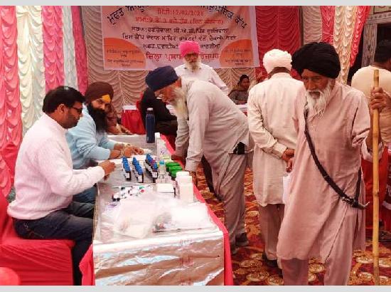 5,587 patients benefited in 11 AYUSH Medical Camps in Ferozepur