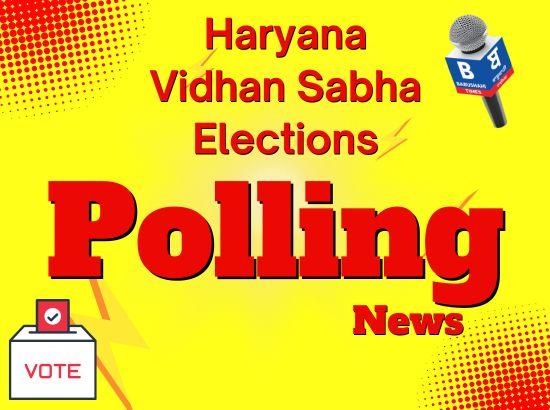 Brisk voting in Haryana, 22.70% voter turnout till 11 am, Palwal leads with 27.94% turnout