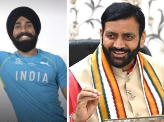 Nayab Saini congrats Gurindervir for setting National Record 
