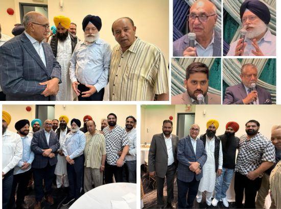 Warm welcome to Akali Delegation by Friends of Canada India Foundation in Surrey
 
