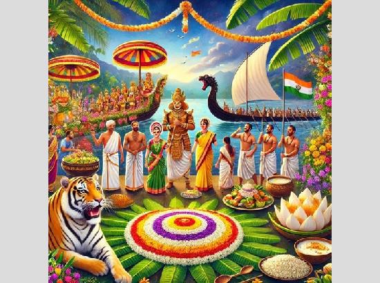 Happy Onam: Celebrating Kerala's rich cultural heritage...by KBS Sidhu