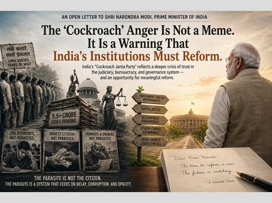 An Open Letter to PM Modi: The ‘Cockroach’ Anger Is a Warning That India’s Institutions Must Reform….by GPS Mann
