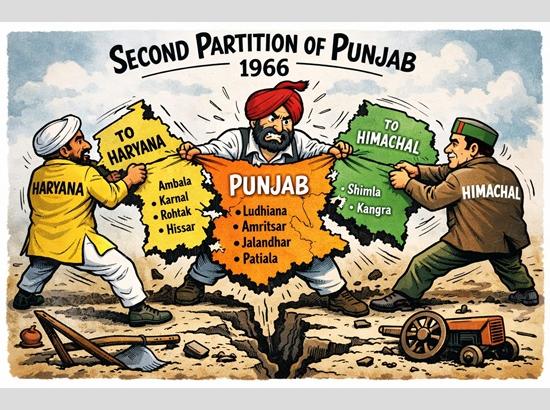 1966: 60th anniversary of Punjab’s Political Castration ; The Second Partition That Birthed Endless Crisis.......by GPS Mann; Watch Video