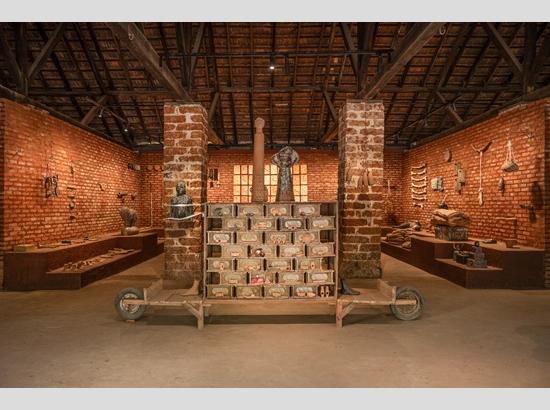 Only the earth knows their labour: Biennale artist Birender Yadav’s silent kiln of memory....by Sukant Deepak